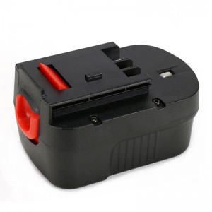 Voor Black \u0026 Decker A1714, A14, A14F, A144 14.4V 2000mAh Ni-Cd elektrische boorbatterijen